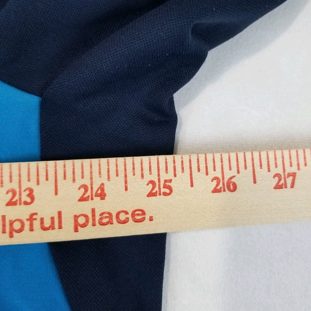 Lululemon x Mr Porter Mens XXL 2XL Division 1/2 Zip Pullover Blue M3AR5S - Picture 6 of 8